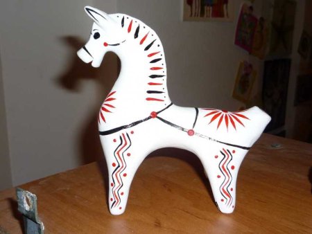 Каргопольская игрушка конь