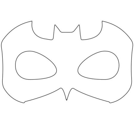 Карнавальная маска бэтмен