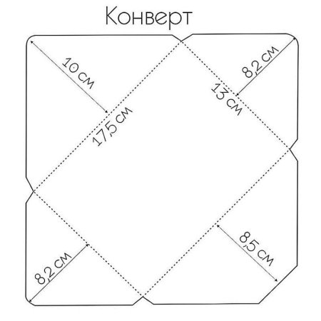 Конверты декоративные