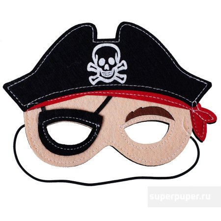 Новогодней маски пират