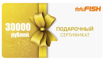 Сертификат на сумму подарочный