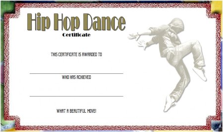 Сертификат на танцы