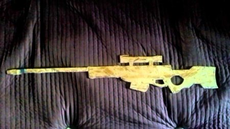 Снайперской винтовки из дерева