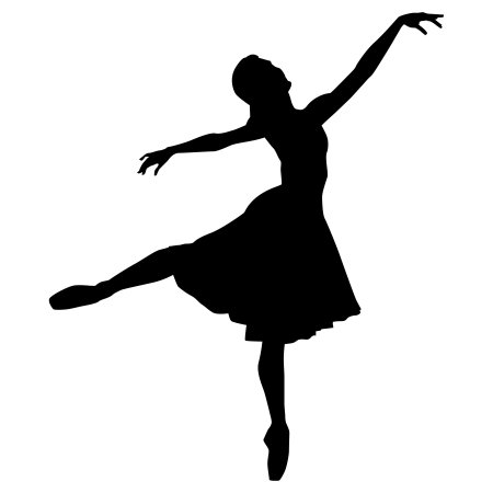Танцующей девушки