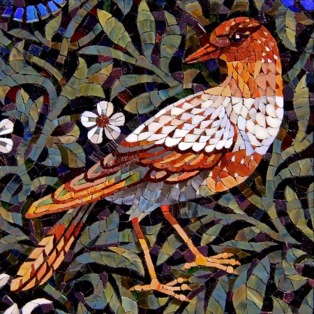 Мозаики птицы
