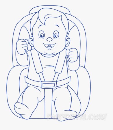 Ребенок в машине