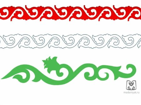 Узоры татарские национальные и орнаменты