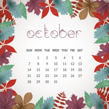 Календарь осень