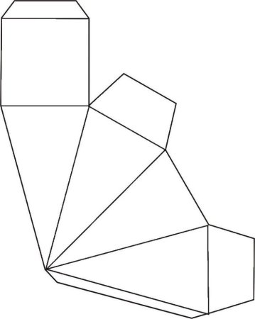 Коробочка треугольная