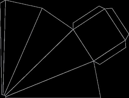 Коробочка треугольник