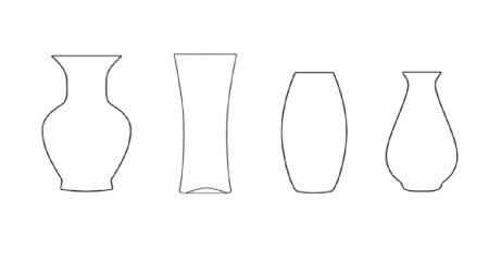 Геометрические фигуры на вазу