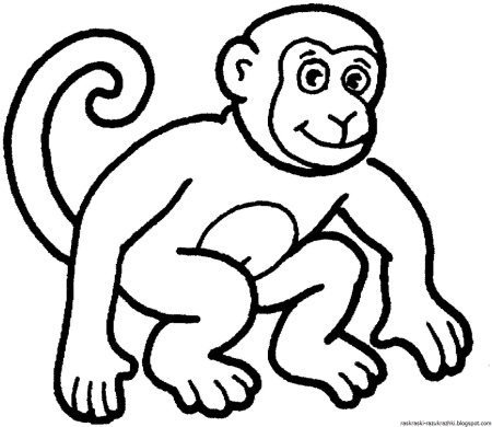 Фигура обезьяны