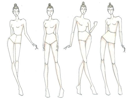 Фигура для моделирования женской одежды