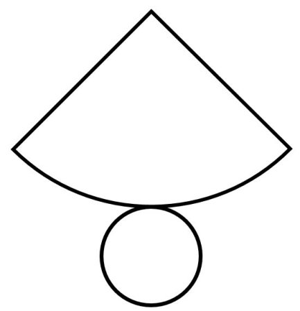 Геометрическая фигура конус