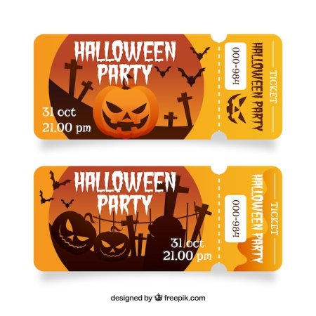 Билет на хэллоуин