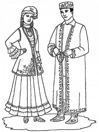 Татарская национальная одежда