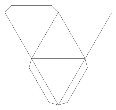 Объемная фигура пирамида