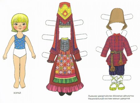 Национальная одежда для кукол