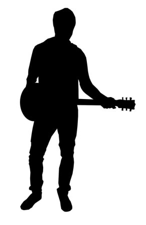 Человек с гитарой