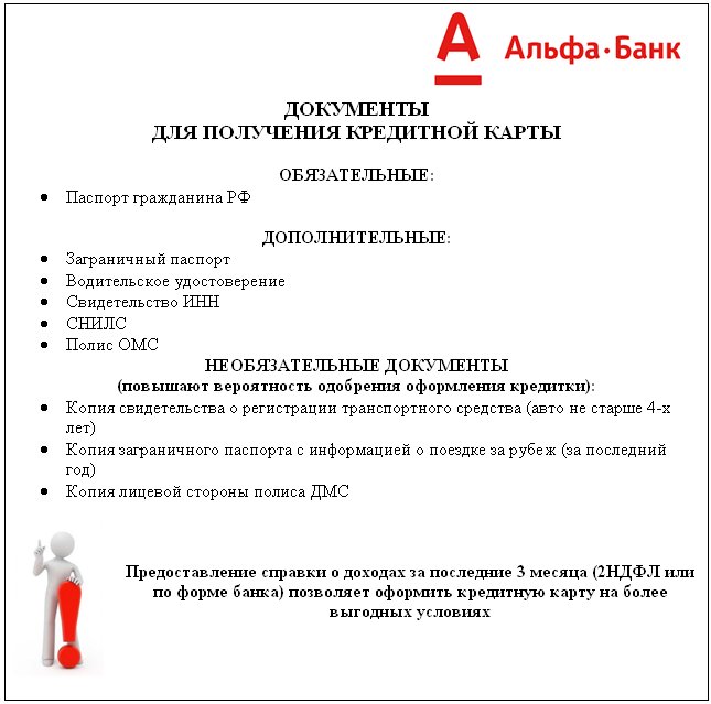 Бланк Альфа банка