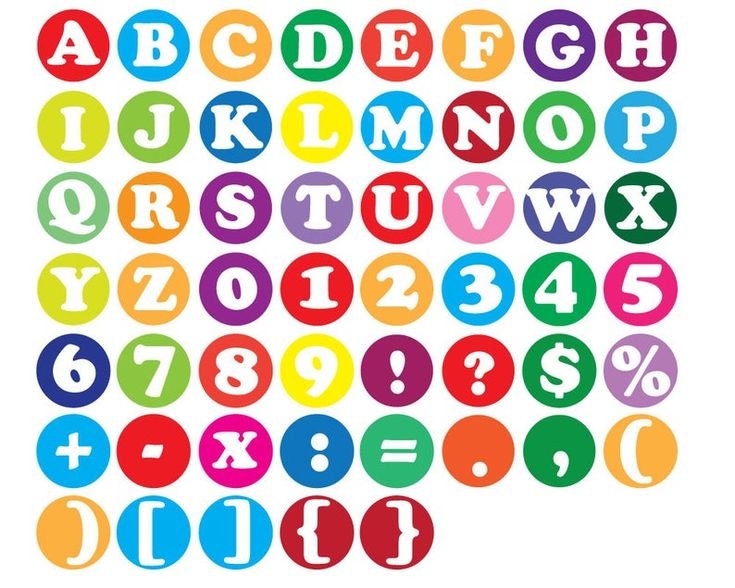 Alphabet Stickers