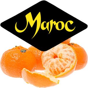 Апельсины Maroc наклейка