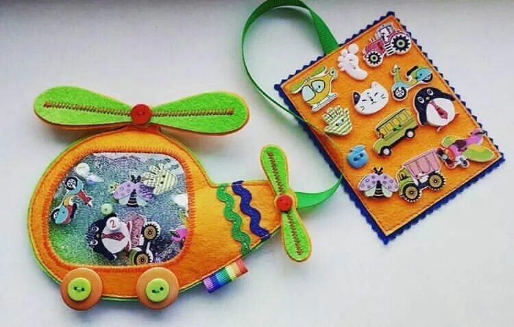Игрушка искалочка из фетра
