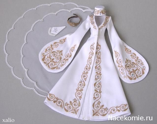 Осетинские национальные платья куклы