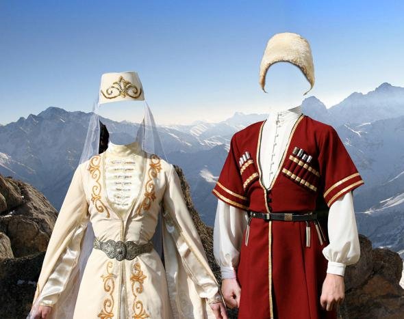 Осетины осетины национальный костюм