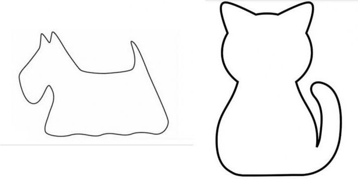 Котик из фетра выкройка