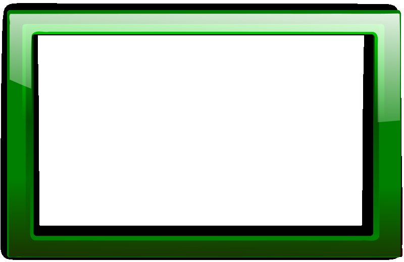 зеленая рамка