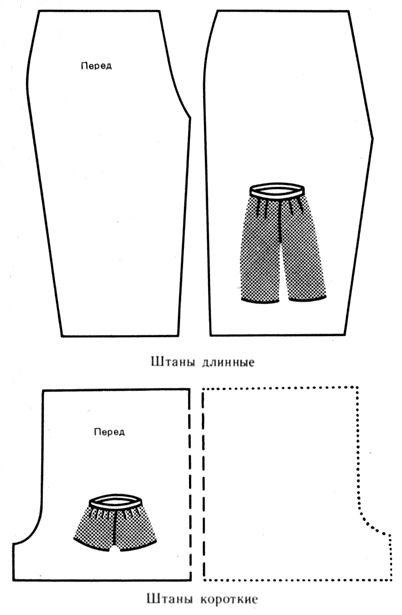 Выкройки одежды для кукол Барби штаны