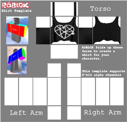 РОБЛОКС Shirt Template