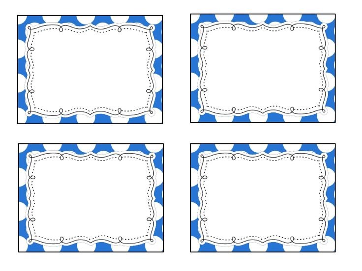 Рамочки для бейджиков