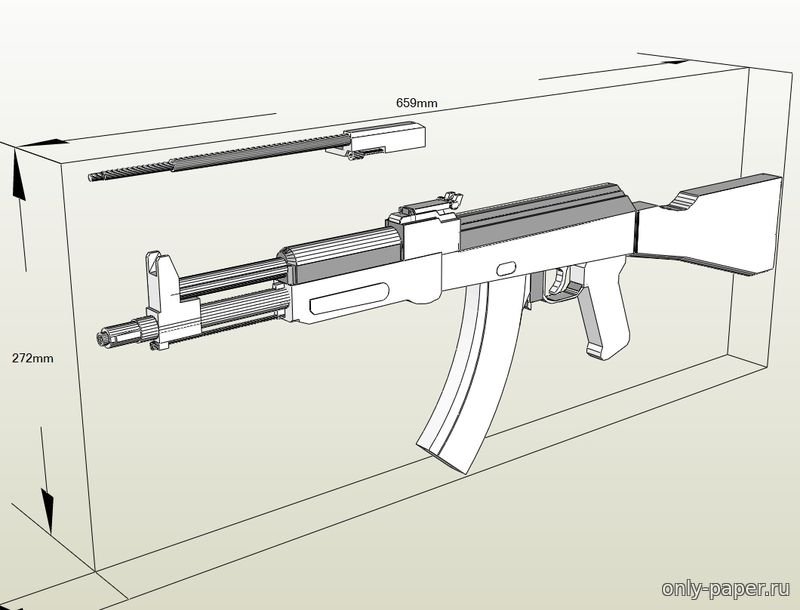 Автомат из дерева