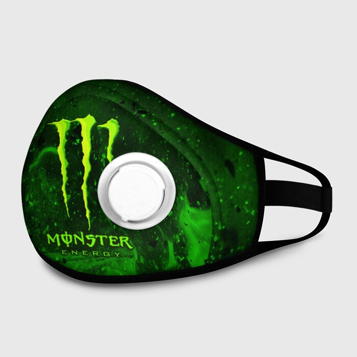 Маска из Monster Energy