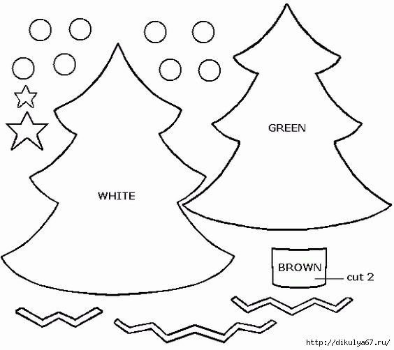 Новогодние игрушки из фетра, поделки елочные игрушки из фетра своими руками выкройки и шаблоны
