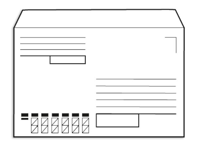 конверт на почту