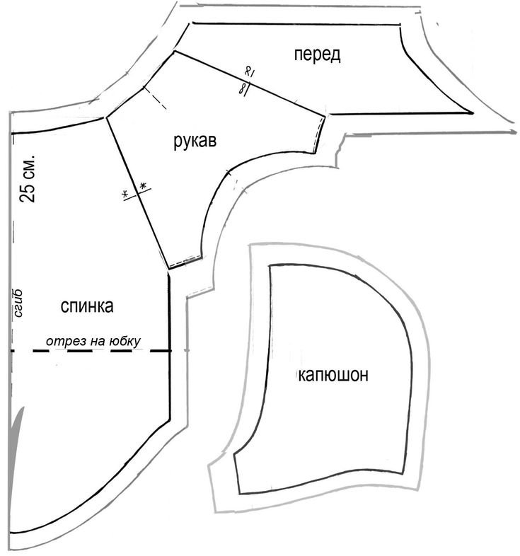 Базовая выкройка для собак