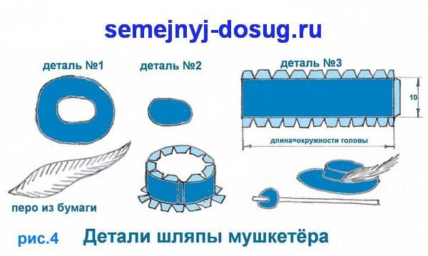 Выкройка костюма мушкетера для мальчика 10 лет