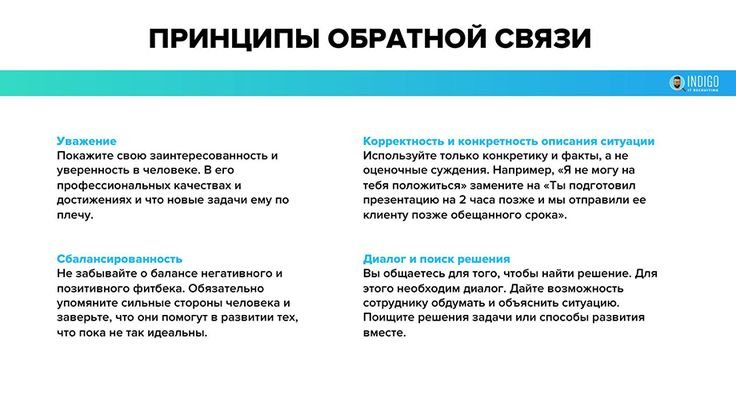 Обратная связь от сотрудников руководителю