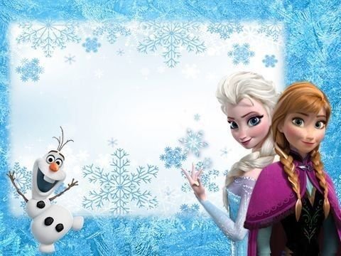 Приглашение на день рождения Холодное сердце