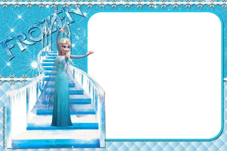 Пригласительные Холодное сердце