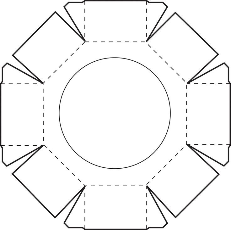 Развертка коробочки