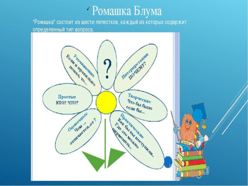 Ромашка Блума вопросы