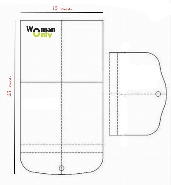 Сшить кошелек из ткани своими руками (выкройки)