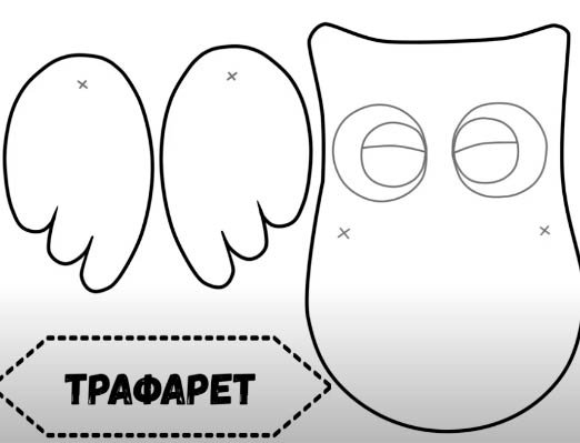 Подвижная игрушка Сова дергунчик