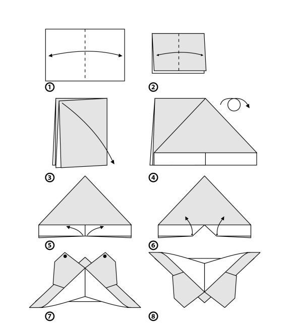 Как сделать оригами бабочку из бумаги