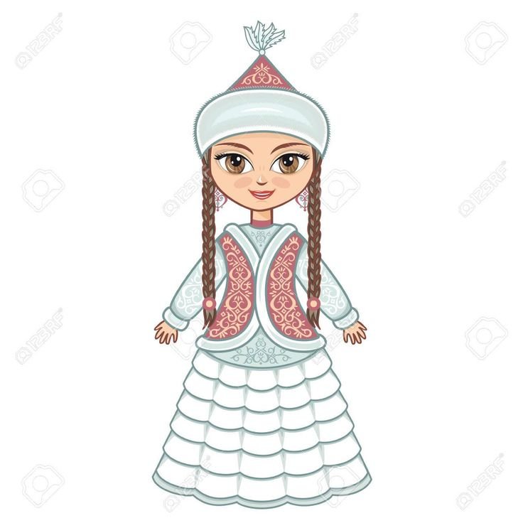 Казахские национальные костюмы для детей