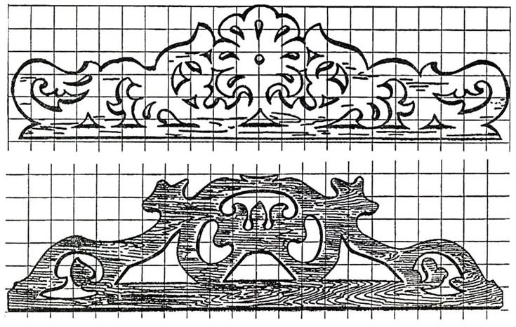 резные узоры наличников